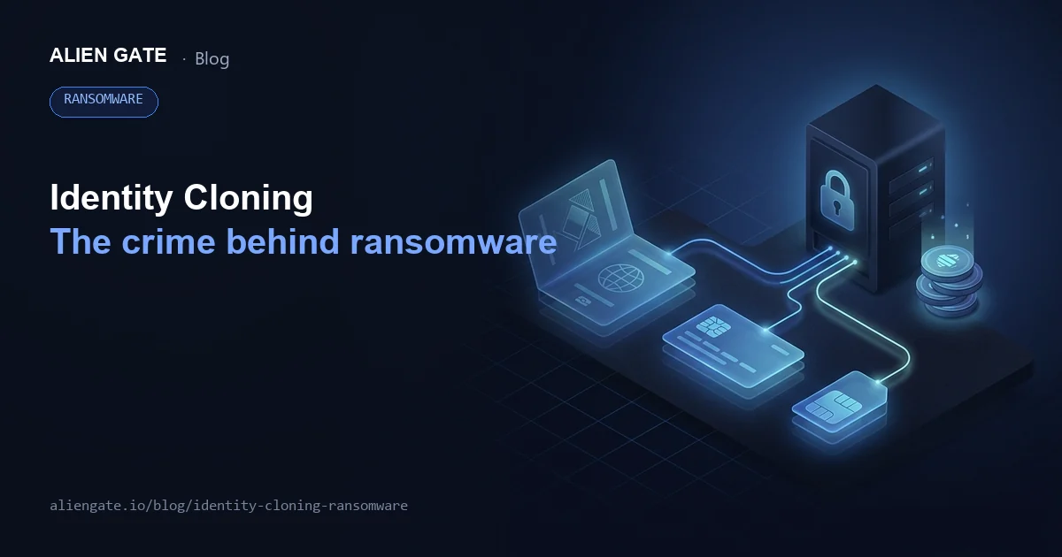 Identity Cloning: The Hidden Crime Behind Ransomware