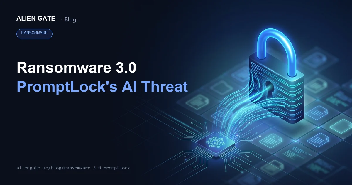 What Is AI-Driven "Ransomware 3.0"? The 2026 Threat Signaled by PromptLock