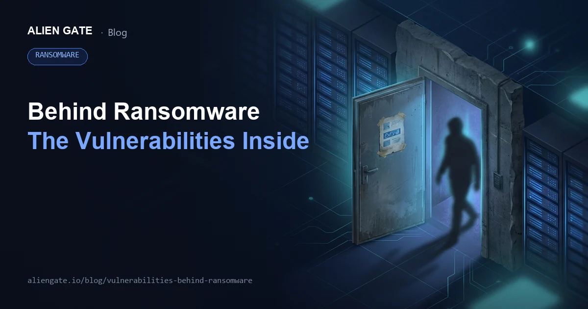 Behind Ransomware Attacks: Which Vulnerabilities Let Attackers In?
